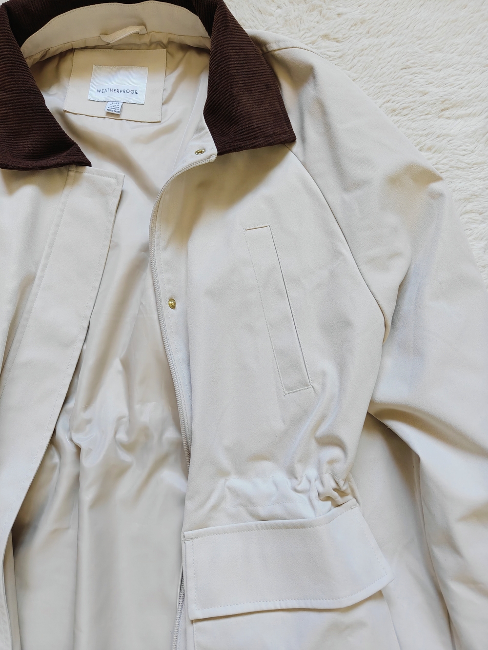 NWT Weatherproof Cream Field Jacket | Barn Jacket | Utility Coat